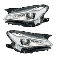 Pour Maserati Quattroporte 2013-2017 M156, mise à niveau style facelift 2019, ensemble de phares à LED matriciels complets, projecteurs avant