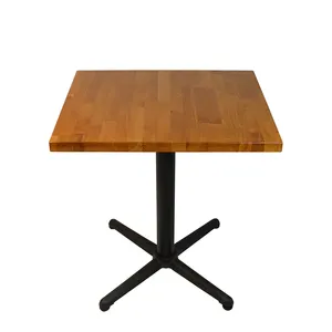 Masa üstleri katı ahşap özelleştirilmiş kayın kiraz renk katı masa üstü toptan restoran ev mobilya yemek masası