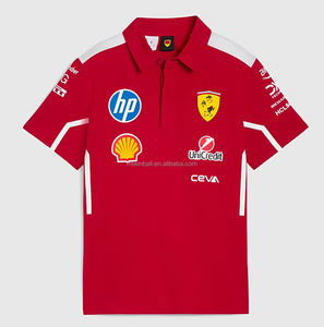 Traje de Carreras F1 Ferrariii, Ropa Deportiva de Alta Calidad, Jersey Deportivo al Estilo de Leclerc, Traje de Carreras Ferrariii - Product Image 5