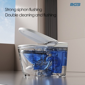 2025 Modern Sanitary Ware White Bathroom <strong>Water</strong> Closet <strong>Automatic</strong> <strong>Electric</strong> <strong>Toilet</strong> Inodoro One Piece Smart <strong>Toilet</strong> Bowl with <strong>Bidet</strong> - Product Image 6