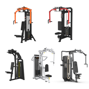 <span class=keywords><strong>Machine</strong></span> à exercices pectoraux de qualité commerciale, robuste, à charge par poulie, équipement de musculation pour projets de salle de sport professionnelle - Product Image 1