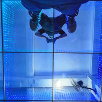 Envío gratuito en 48h moderno hotel dormitorio cabecera Led Dnace lámpara de pie con accesorios gratuitos 96 Pattens lámpara Led piso fiesta