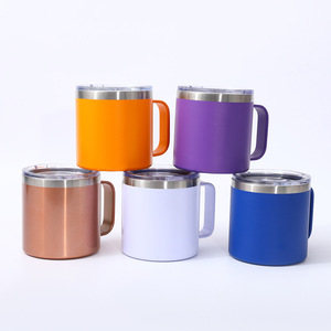 Nuevo Vaso <span class=keywords><strong>de</strong></span> Regalo Cilíndrico <span class=keywords><strong>de</strong></span> Alta Gama para Exportación, 14oz, con Asa, Taza <span class=keywords><strong>de</strong></span> Café <span class=keywords><strong>de</strong></span> Acero Inoxidable 304 con Aislamiento al Vacío y <span class=keywords><strong>Diseño</strong></span> Creativo - Product Image 4
