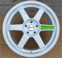 Jantes de voiture JDM pour Rays TE37, fabricant chinois, 15, 17, 18 pouces, 5*114.3/100/108/105/110/120, pour Rays Volk Racing TE37