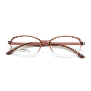 Arkema Montures de lunettes ovales 53-17-143 Monture complète en acrylique Unisexe Résistant aux chocs - Product Image 1