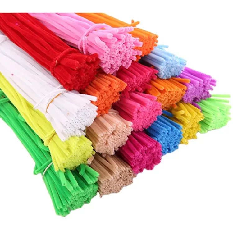 2022 Agreat Best Quality Cheap Pipe Cleaners For Diy Art Pompoms Pipe Cleaners Mini Toy Pipe Cleaners Craft