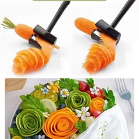 Coupe-légumes en spirale, trancheuse à carottes, radis, pommes de terre, éplucheur de fruits, outil de découpe, machine à couper les légumes de cuisine
