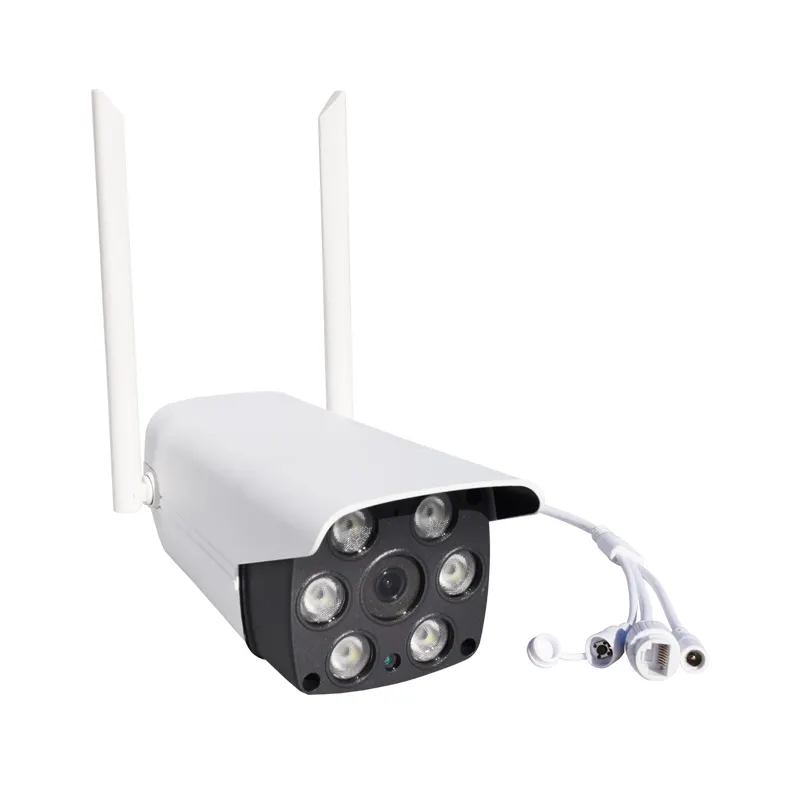 Màu Night Vision Thông Minh Ip Camera Wifi Ngoài Trời Bullet Camera Nhà Ở Trong Kim Loại Và ABS