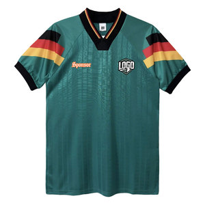 Camiseta Retro de la Selección Nacional de Alemania de 1992, Personalizable con Nombre, Clásica, Venta al Por Mayor - Product Image 3