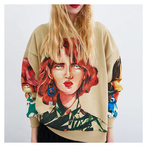 เสื้อมีฮู้ดลำลองสำหรับผู้ชายและผู้หญิงเสื้อมีฮู้ดลำลองขนาดพิเศษเสื้อแนวสตรีทพิมพ์ลายเต็มรูปแบบตามสั่ง - Product Image 1