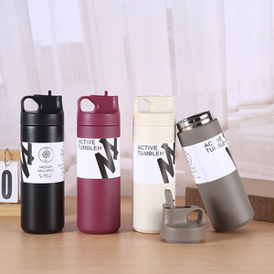 Termos Jepang kedap udara, termos Jepang tetap panas, botol air kopi, vakum terisolasi, dinding ganda, baja anti karat, 500ml - Product Image 2