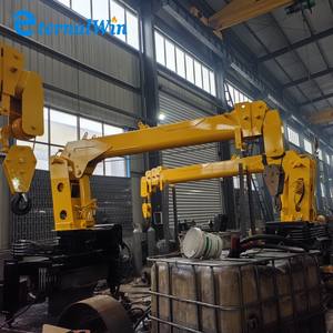 משאית רכוב מנופי משאית 4*5 8ton ישר הידראולי בום משאית למכירה - Product Image 3