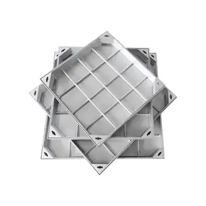 British Cheap Aluminum Embedded Manhole Cover Double Seal Manhole Cover