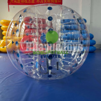 Vente chaude Adulte PVC Corps Zorb Pare-chocs Balle Costume Gonflable Bulle Football Ballon De Football Dodge Ball