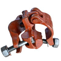 Raccord double forgé Q235B de style britannique EN74 BS1139 pour échafaudage, norme BS