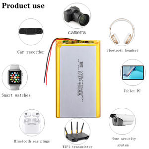 Baterai Li-po 1260100 3.7V 10000mAh Kapasitas Tinggi yang Dapat Diisi Ulang - Product Image 5