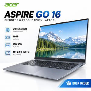 Portátil Aspire Go 16, Intel Core 5 210H, 16 GB, SSD de 1 TB, 16 Pulgadas, 2.5K, 120 Hz, IPS, Portátil Empresarial, Venta al por Mayor - Product Image 5