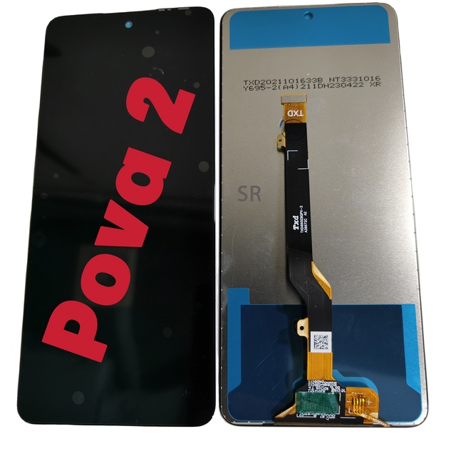 LCD Touch Screen for Infinix Itel Infinix X693 POVA2 NOTE10 LE7n Display Original Lcdy Digitizer Assembly
