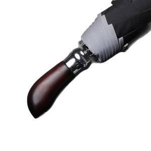 Premium Business Classique Entièrement Automatique Fer Tube Hommes Extra Large Double Personne Robuste Coupe-Vent 3 Plis <span class=keywords><strong>Parapluie</strong></span> - Product Image 5