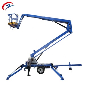 <span class=keywords><strong>20m</strong></span> <span class=keywords><strong>nacelle</strong></span> télescopique élévateur hydraulique télescopique électrique pour homme - Product Image 1