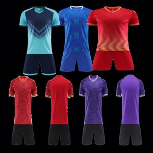 Nouveaux maillots de football d'été pour la saison en cours, ensembles unisexes avec technologie de découpe automatisée - Product Image 1