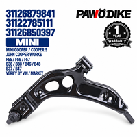 Lengan Kontrol Wishbone Bawah Depan OE 31126879841 dan 31122785111 dan 31126850397 untuk Kit Suspensi Depan Mobil MINI F55 F56 F57