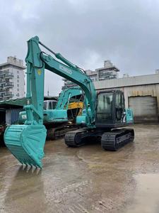 Kobelco รถขุดตีนตะขาบ SK140รวมส่วนประกอบหลักของเครื่องยนต์ Isuzu ในสภาพใช้งานได้ - Product Image 3