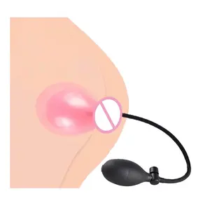 Plug Anal Inflável Vermelho Mini Massageador Prostático e Expansor para Homens Brinquedos Sexuais Anais - Product Image 1