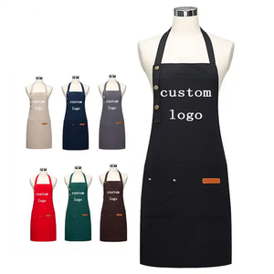 Tạp dề làm vườn, nấu ăn, nhà bếp bằng polyester chống thấm nước, có thể điều chỉnh, dành cho người lớn, unisex, nam - Product Image 1