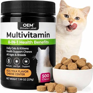 OEM/ODM High <b>Protein</b> Dog/Cat Muscle Builder Soft Chews Fast <b>Weight</b> <b>Gain</b> Muscle Growth Immune Support Customizable Formula - Product Image 4
