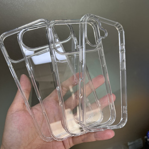 Funda Protectora para Teléfono con Parte Trasera de Acrílico y Parachoques de TPU para iPhone 17 Pro, Carcasa Transparente a Prueba de Golpes para iPhone 16 15 Pro Max - Product Image 4