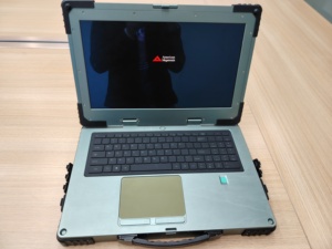 <span class=keywords><strong>Ordinateur</strong></span> <span class=keywords><strong>portable</strong></span> robuste industriel Intel I7 avec port série RS232 DB9, coque en aluminium CNC, résistant aux chocs, pour diagnostic extérieur, Windows 11, neuf - Product Image 1