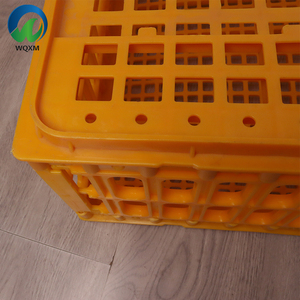Nuevas cajas de transporte de pollo naranja, jaulas de animales de plástico portátiles en venta, condición nueva - Product Image 3