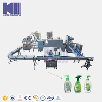 Clés en main A à Z projettent 8 machines de remplissage principales automatiques pour la chaîne de production de savon liquide