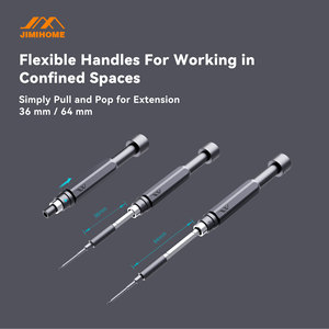 JIMIHOME GNT80 <span class=keywords><strong>Computer</strong></span> reparatur werkzeuge Schraubendreher-Set Handwerkzeug Flexible Bohrer verlängerung - Product Image 4