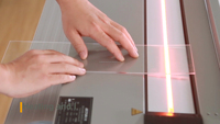 Cintreuse chauffante en plastique acrylique nouvelle et transparente Plexi Glass Acrylic Board Folding Machine
