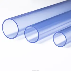 1 2 sch40 PVC ống cho đồ nội thất trong suốt ống và phụ kiện rõ ràng sch40 1 1/2 inch ASTM 889 mm