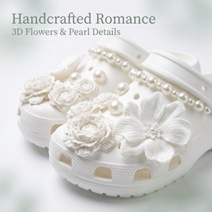 Yearning Women' luxury wedding gift 3D Floral design Party Gift romantic elegant vibe Breathable - Product Image 3