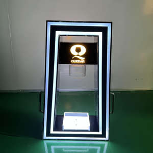 Soporte de vino iluminado de lujo, estante de exhibición de Ginebra Tan-queray, botella de champán, botella Prensenter, glorificador, servicio VIP para Bar <span class=keywords><strong>Club</strong></span> - Product Image 6