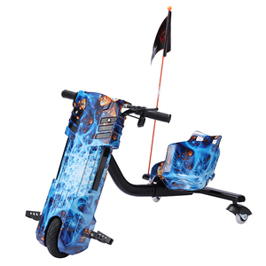 Venta al por mayor Mini triciclo eléctrico China nueva tecnología portátil todoterreno patada <span class=keywords><strong>plegable</strong></span> Drift Scooter <span class=keywords><strong>plegable</strong></span> de plástico al aire libre - Product Image 5