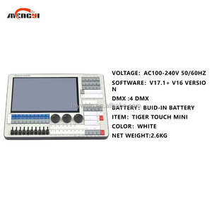 คอนโซลควบคุมไฟเวทีมืออาชีพ Mini Quartz Mobile V17 หน้าจอสัมผัส DMX พร้อมระบบหรี่ไฟ - Product Image 3