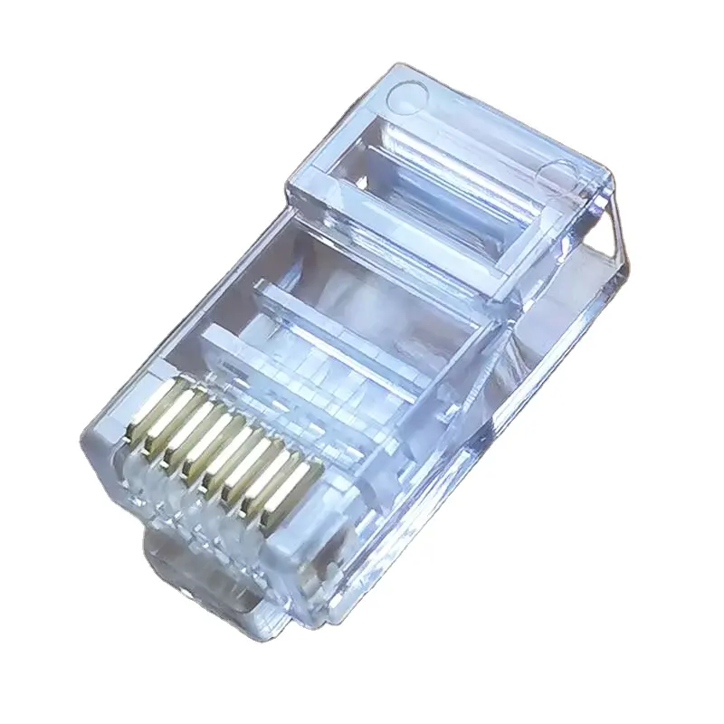 waterproof 8p8c modular plug cat5e utp conector pass through connecteur rj45 amp connector cat 6