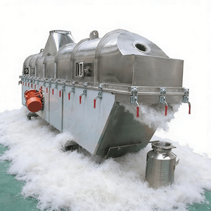 Secador de Lecho Fluidizado para Harina de Soja Industrial, Ácido Cloroacético, Sal Comestible, Secador de Lecho Fluidizado Vibratorio - Product Image 1