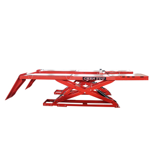 Portable Auto Shop CHENTUO CT607 4000kg mi-hauteur Mobile voiture ascenseur quatre cylindres hydraulique ciseaux 1800mm hauteur de levage 5t levage - Product Image 4