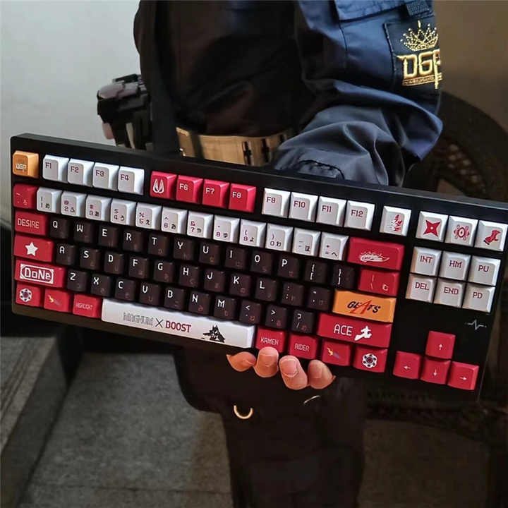 Kamen Rider Geats Keycaps - Durable PBT Cherry Profile