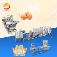 Ligne de traitement thermique des œufs liquides, système de stérilisation des œufs liquides frais, ligne de pasteurisation des blancs et jaunes d'œufs liquides