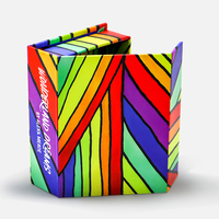 Boîtes cadeaux personnalisées en raphia rigide, laminées mat, avec revêtement UV, colorées, luxueuses, holographiques, en matériaux recyclés, fermeture magnétique