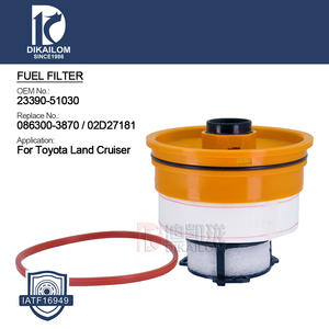 Filtros de combustível genuínos de carros, separador de água para motor toyota land cruiser 23390-51030 2339051030 086300-3870 0863003870 - Product Image 4