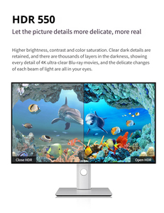 Bảng điều khiển 4K UHD 10bit IPS 100% sRGB 94% DCI-P3 2ms Thời gian phản hồi được đề xuất bởi các studio thiết kế và nhiếp ảnh - Product Image 6