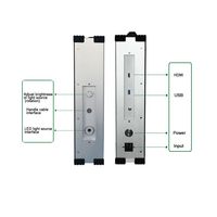 Cámara Endoscópica Portátil OEM HD-370 de 24 Pulgadas FHD 1200P para Instrumentos Quirúrgicos Multi-Animales y Diagnóstico/Inyección